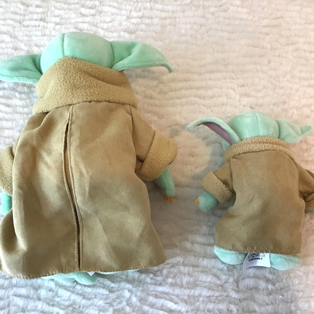 Disney The Child Grogu Plush Toys Star Wars Mandalorian Soft Head 11 Inch & Mini - Picture 3 of 7